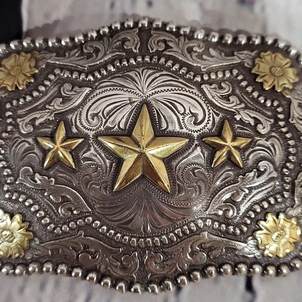 AndWest Scallop Triple Star Buckle